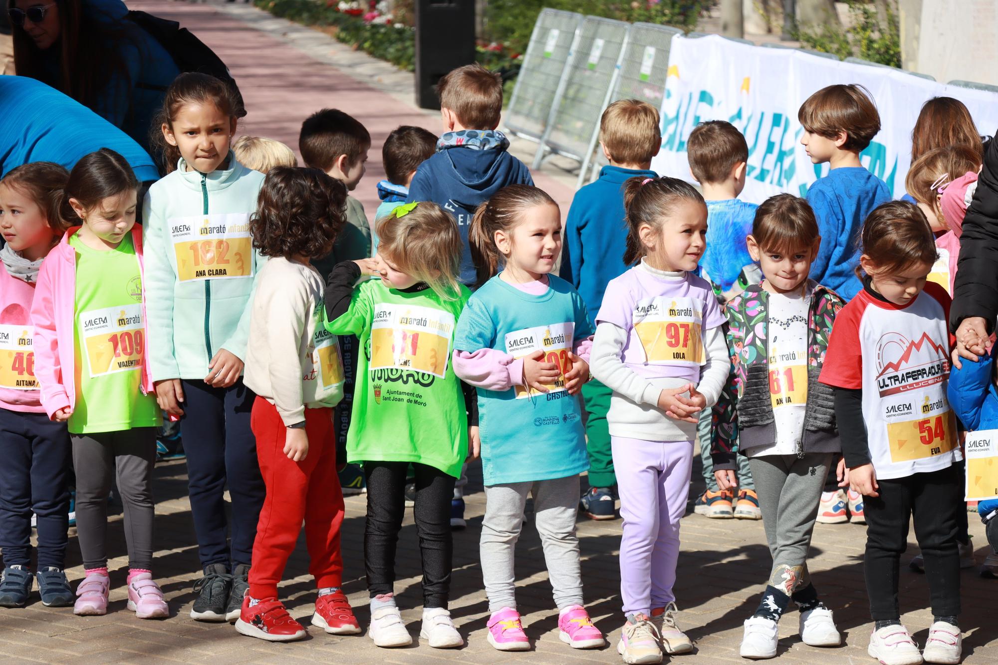 Las mejores imágenes de la maratón infantil en Castelló