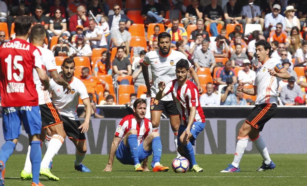 Las mejores imágenes del Valencia - Sporting