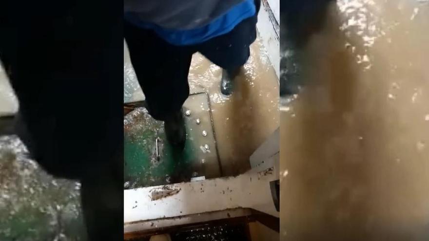 El grito de auxilio desde el Villa Nores: “Tenemos una vía de agua”