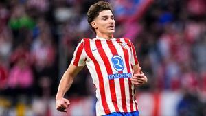 Simeone habló sobre la titularidad de Julián Álvarez