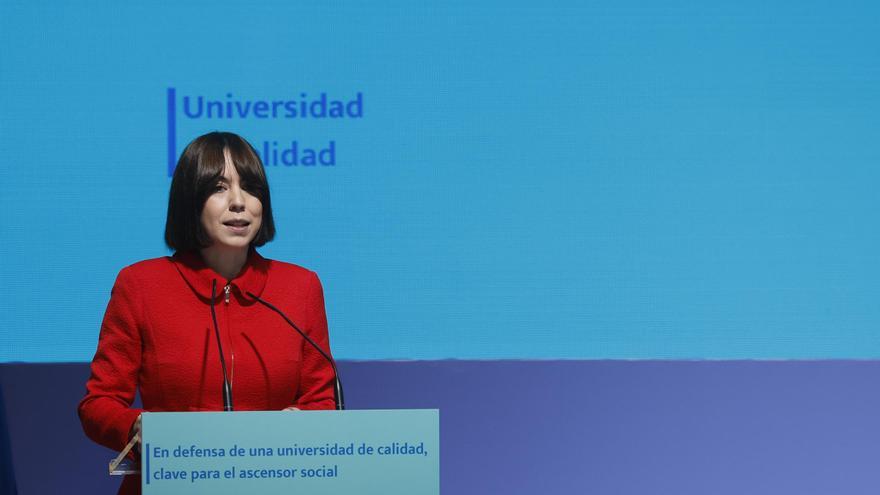 La ministra de Ciencia y Universidad, Diana Morant.