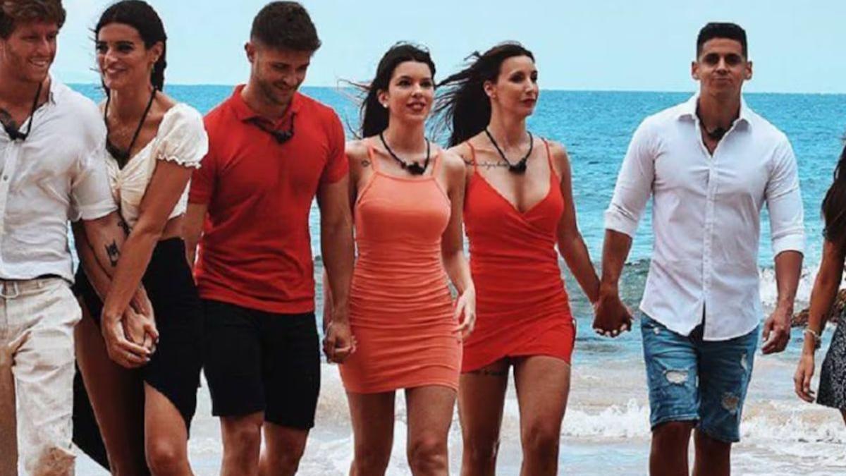 Imagen de un programa en la primera edición de 'La isla de las tentaciones'.