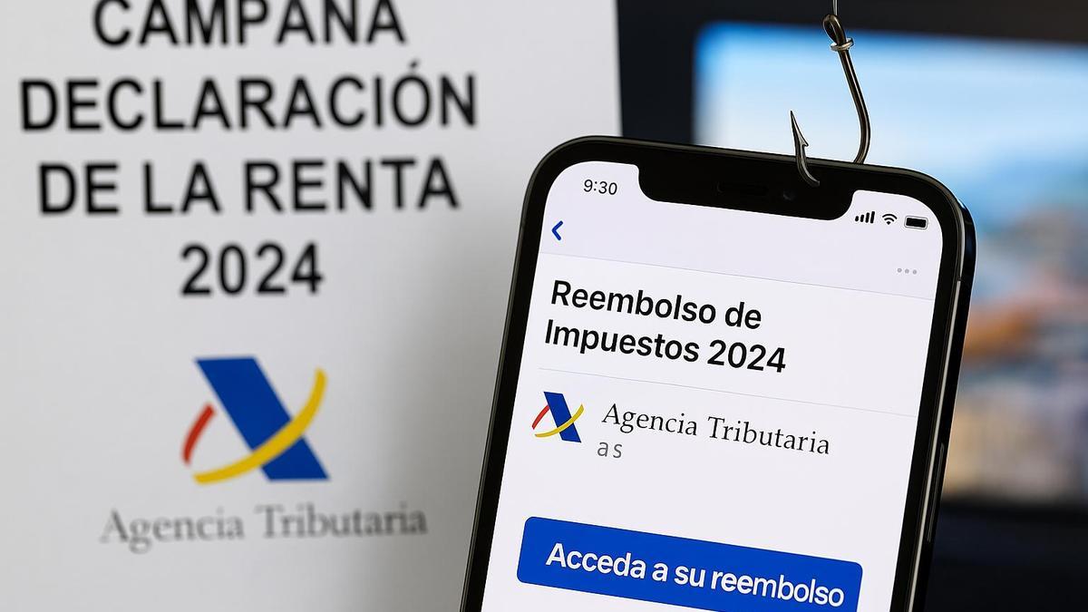 Cuidado con los correos falsos durante la la campaña de la renta 2024