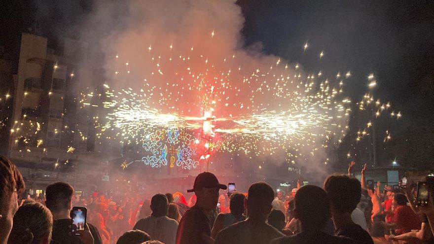 Así han sido los correfocs de las fiestas de Sant Jaume 2025 en Guardamar del Segura