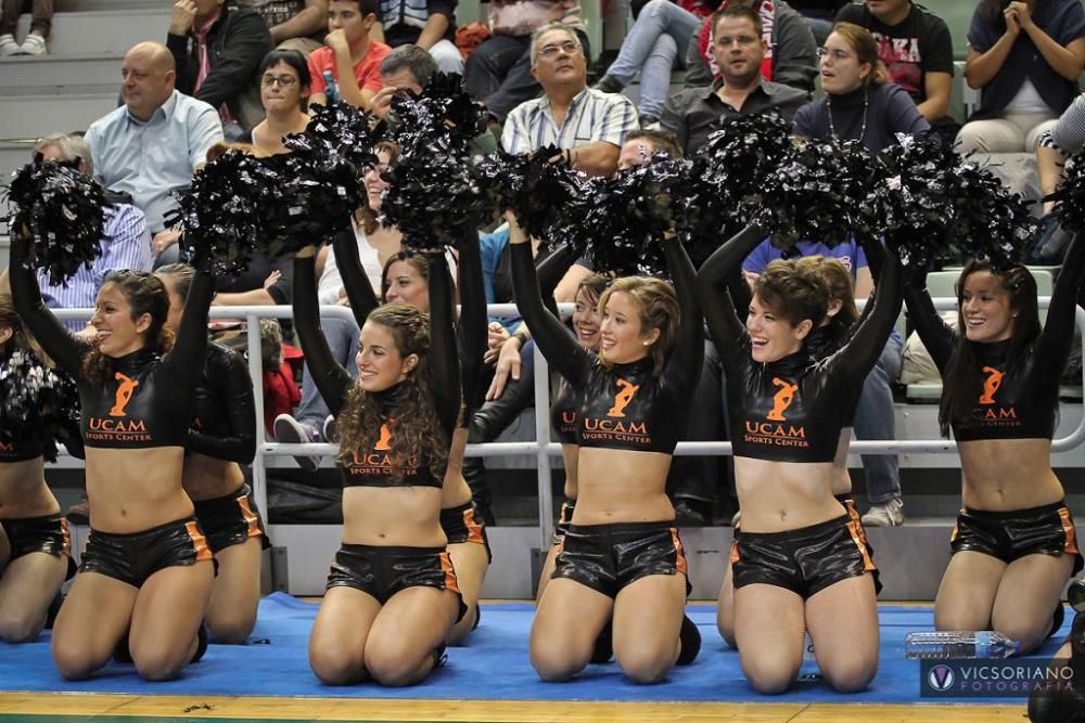 Las cheerleaders del CB Murcia, desde sus comienzo