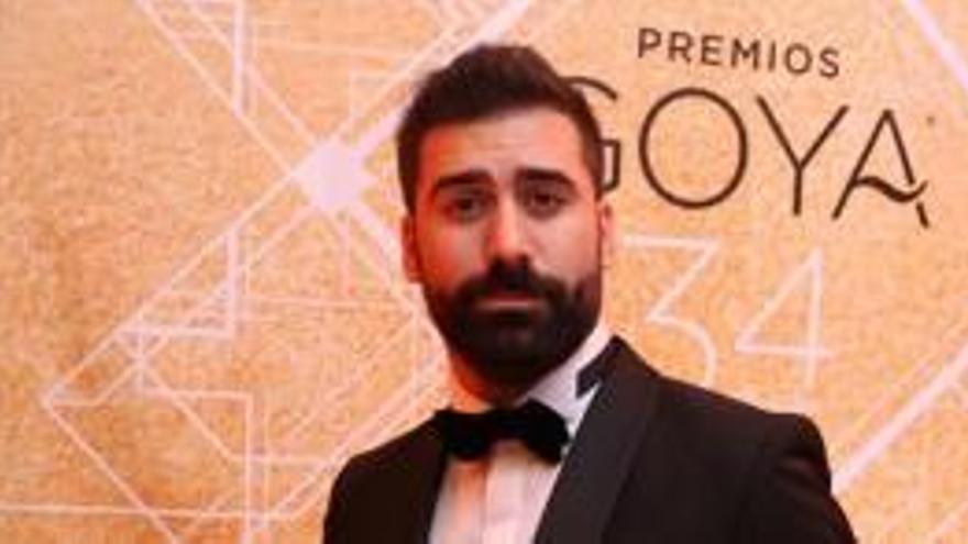 El humorista alicantino Jorge Cremades, en la gala de los Goya.