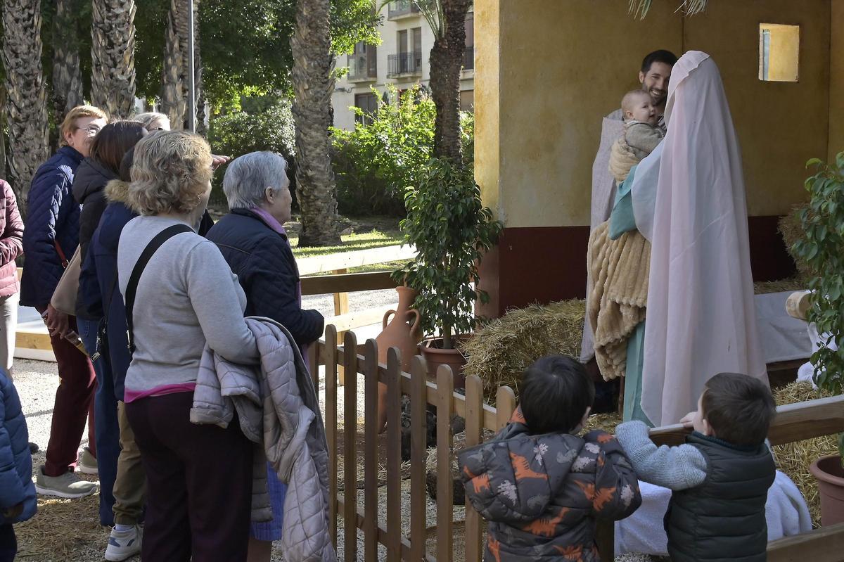 Belen viviente de Pobladores de Elche Belen viviente de Pobladores de Elche