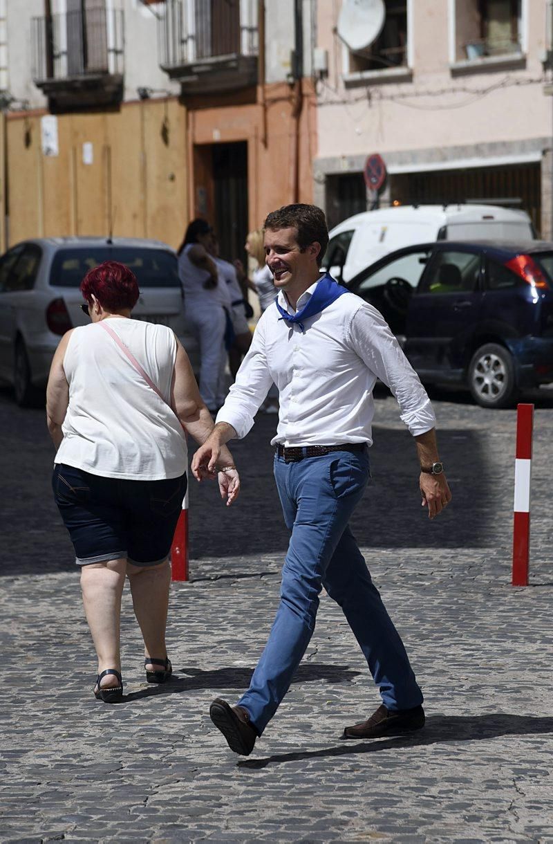 Visita de Pablo Casado a Tarazona