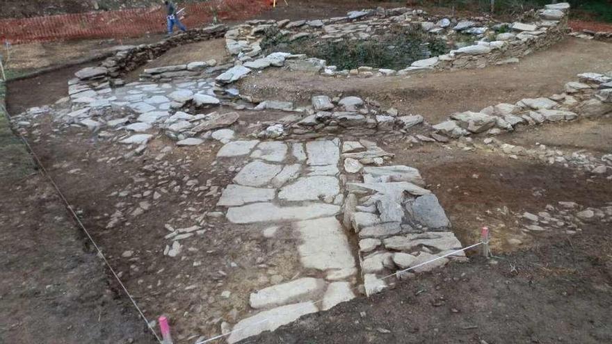 Estado actual de la Neveira 1 de Fixó, tras la conclusión de la etapa de excavación de la rehabilitación.