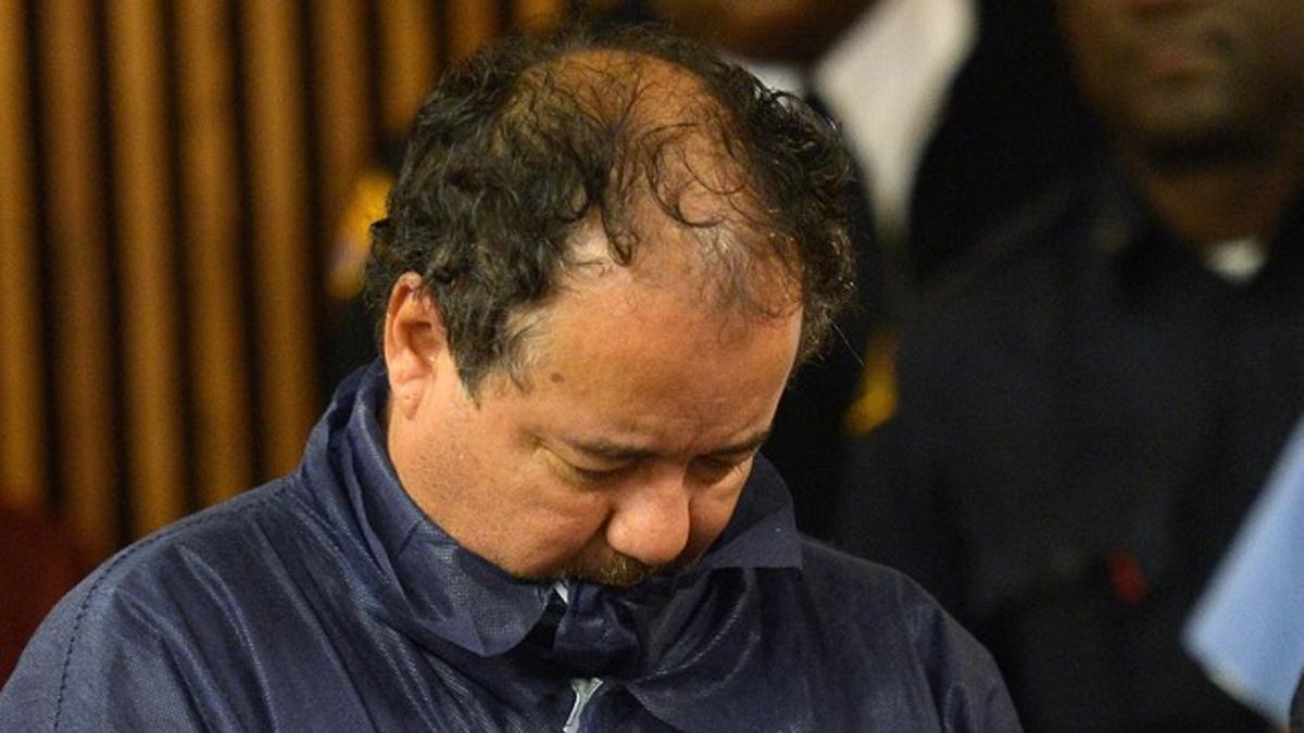 Ariel Castro, durante el juicio por el secuestro y violación de tres mujeres, el pasado mayo en Ohio.