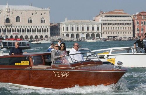 George Clooney y Amal Alamuddin se casan en Venecia