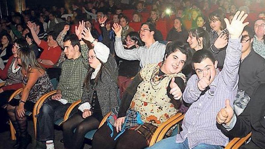 Acto solidario con las personas con síndrome de Down