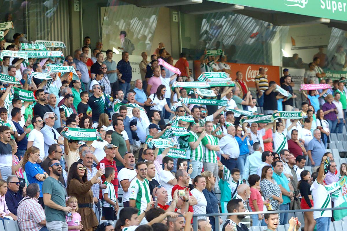 Las imágenes de la afición del Córdoba CF - Talavera