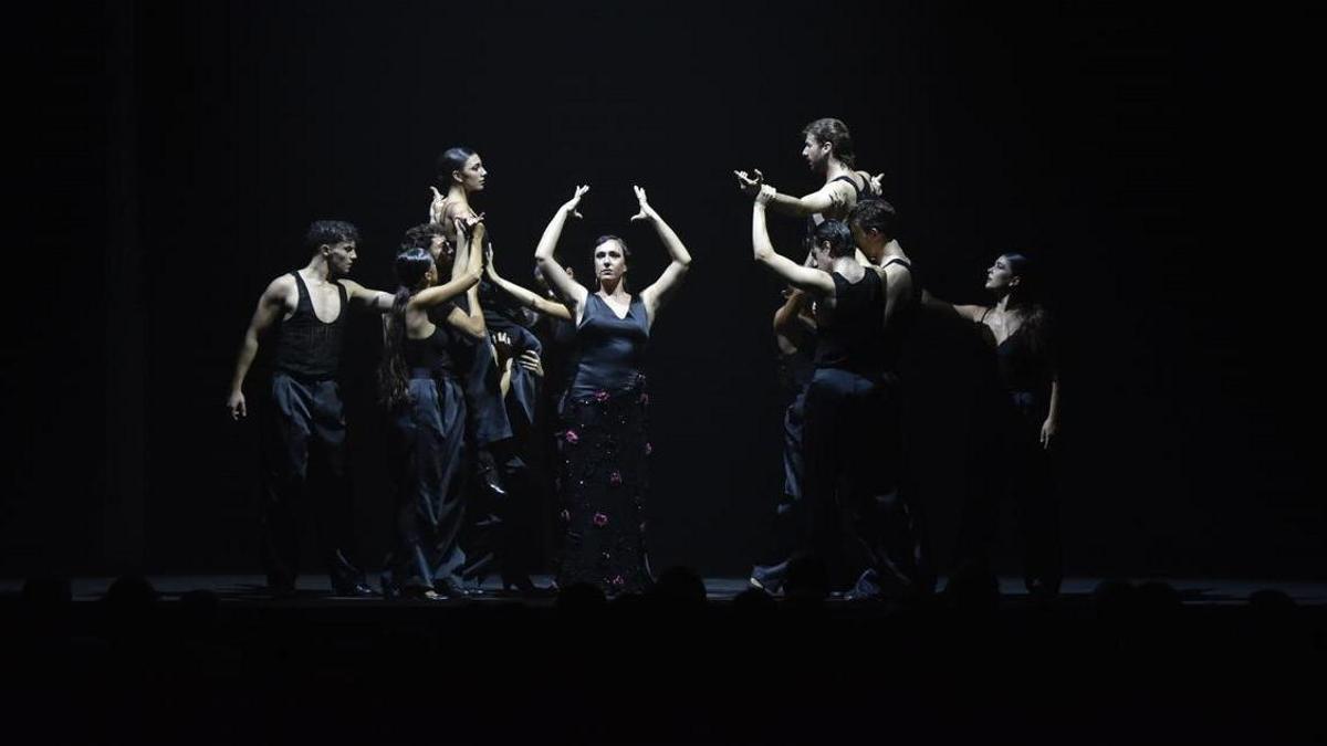 El Ballet Español de la Comunidad de Madrid interpretando ‘Viaje al amor brujo’.