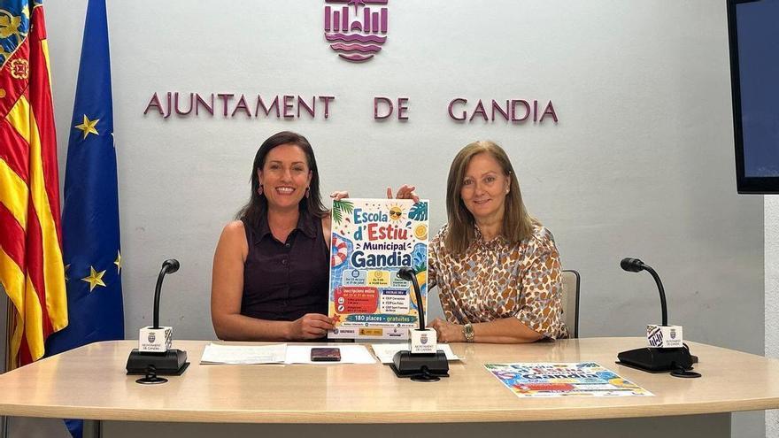 Gandia abre las inscripciones de la escuela de verano y amplía la oferta con 50 plazas más