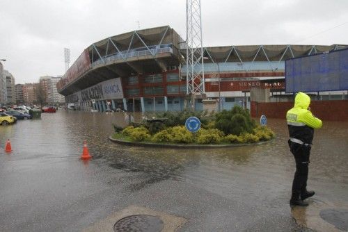 El temporal en Vigo