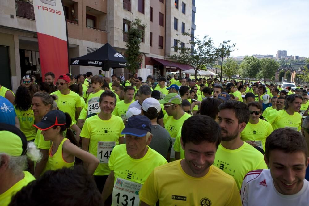 Carrera solidaria en Oviedo