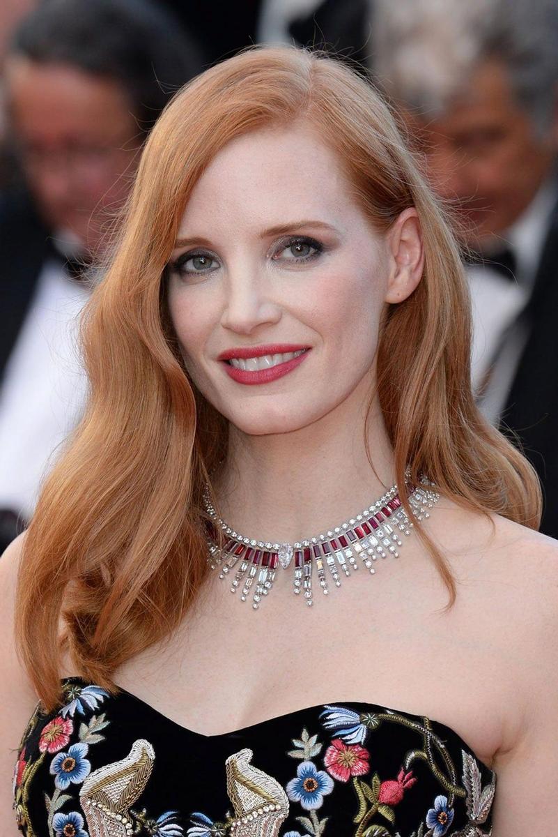 Jessica Chastain en el Festival de cine de Cannes