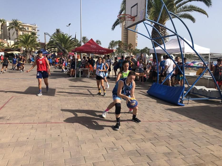 Campeonato de baloncesto 3x3 en La Ribera