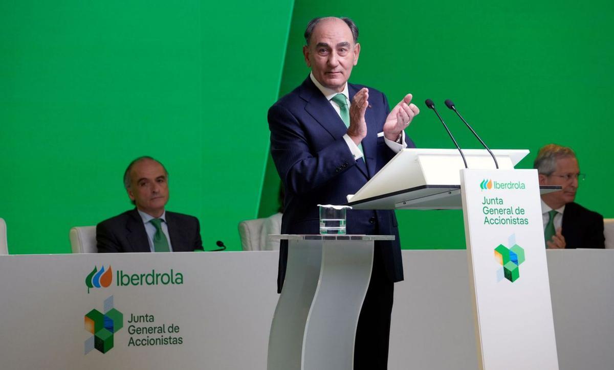 Els accionistes d’Iberdrola donen un suport massiu a la gestió Els accionistes d’Iberdrola donen un suport massiu a la gestió