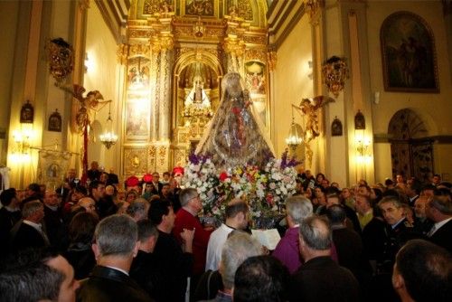 Llegada de la Fuensanta a Murcia