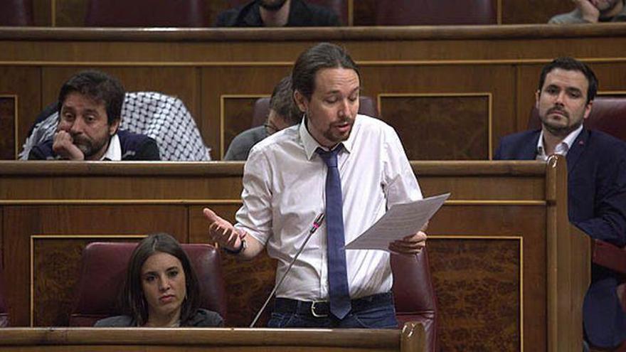 Pablo Iglesias plagia a Jordi Évole en su pregunta parlamentaria a Rajoy