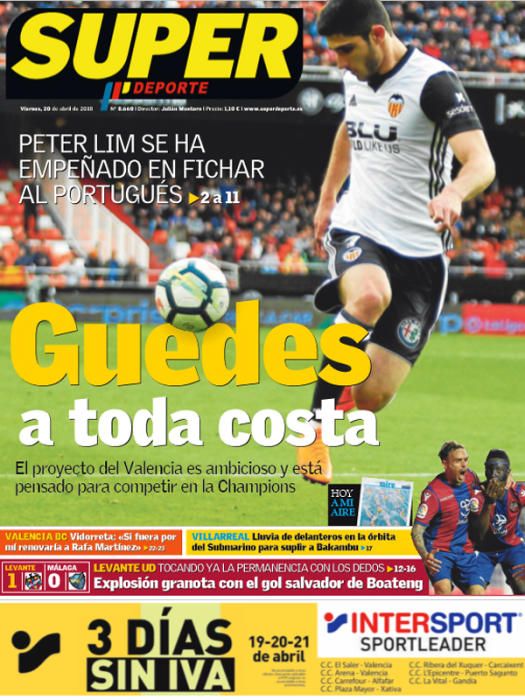 Así fue el fichaje de Guedes por el Valencia CF