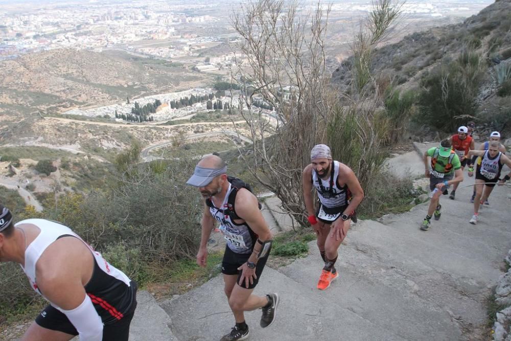 Ruta de las Fortalezas 2018 subida del Monte del Calvario