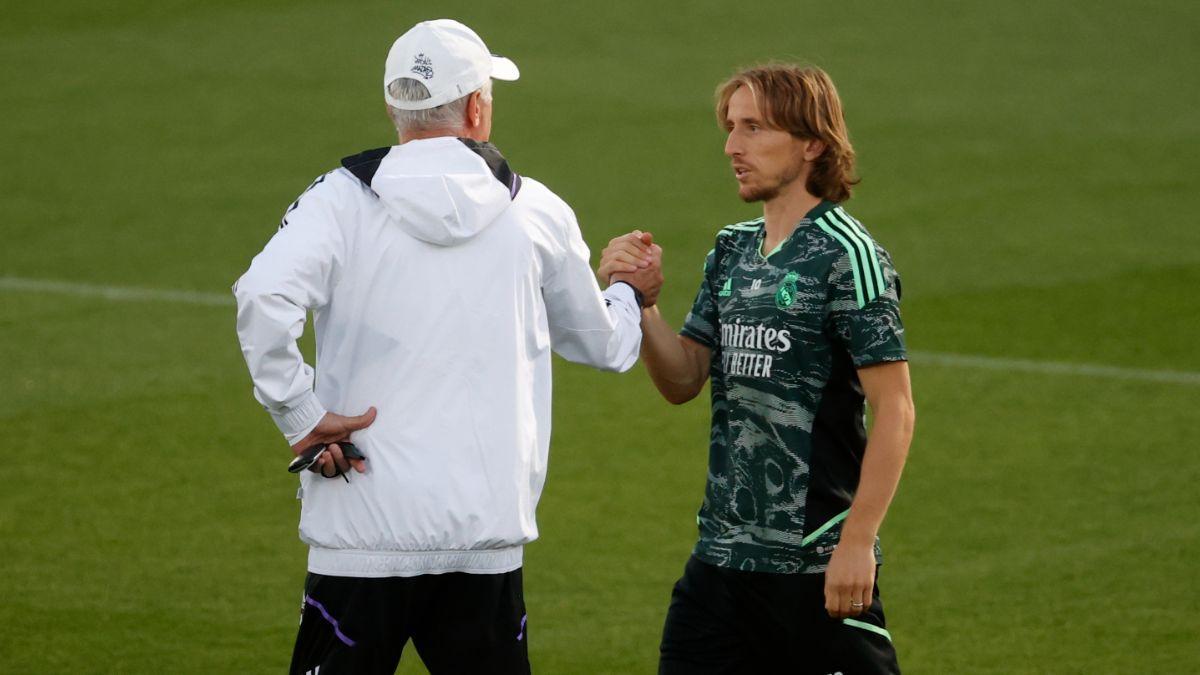 La relación de Luka Modric con Carlo Ancelotti no pasa por su mejor momento