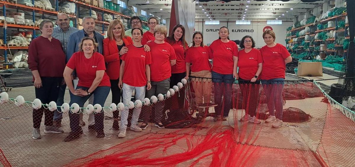 Clausura del curso de rederas impartido en Redondela. | FDV