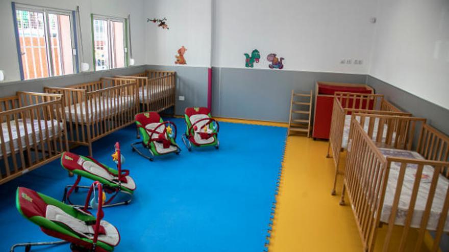 Una de las aulas de la escuela infantil de San Matías.