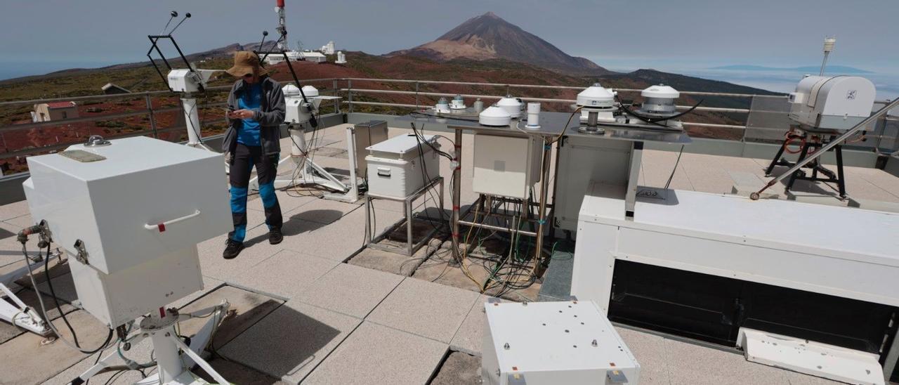 Visita al Centro de Investigaciones Meteorológicas de Izaña. / MARÍA PISACA