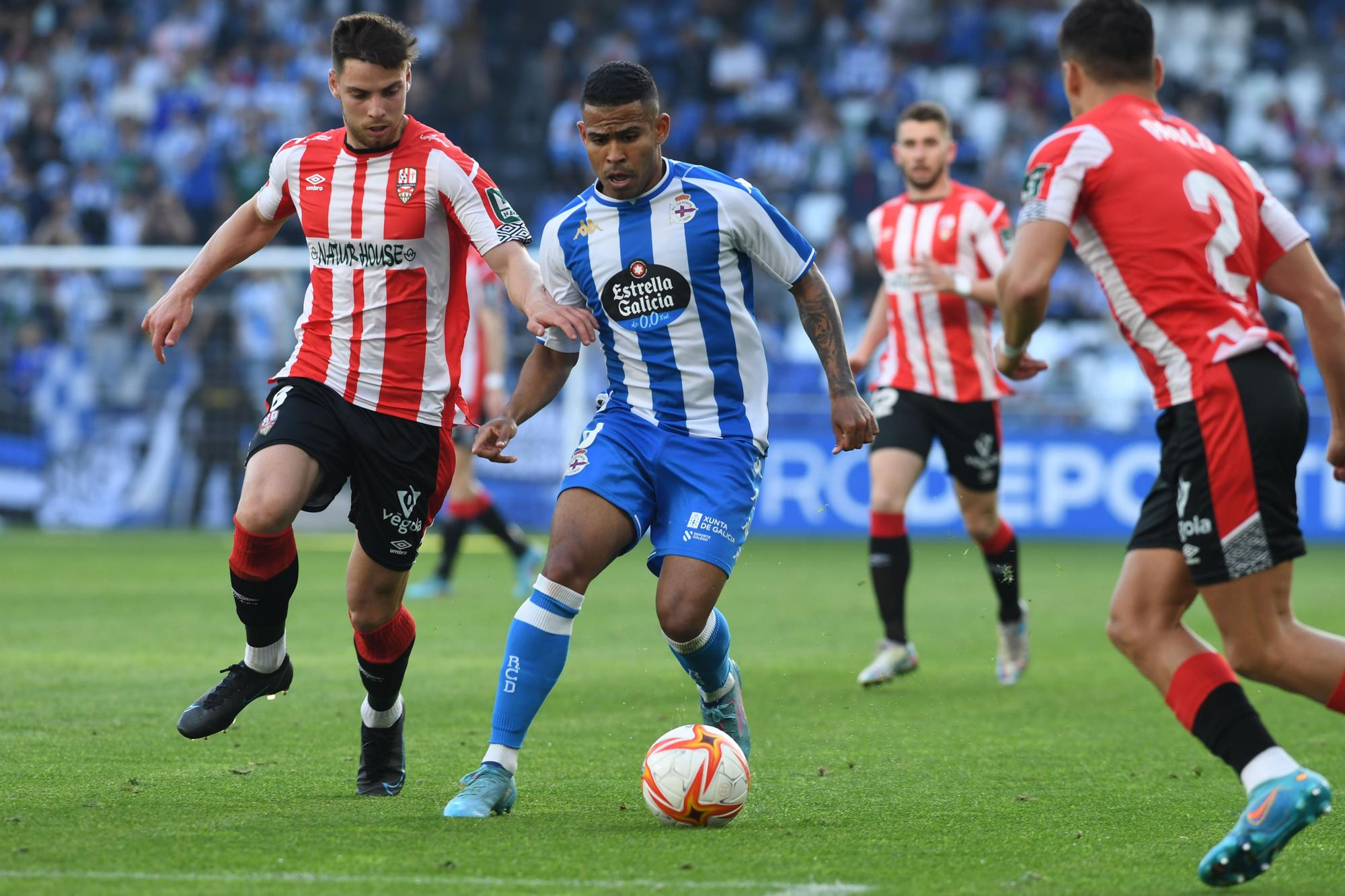 Deportivo 3 - 0 UD Logroñés