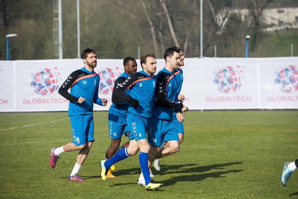 Entrenamiento del Real Oviedo