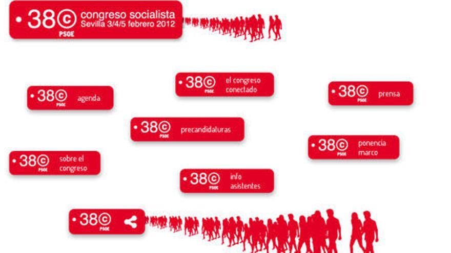 El PSOE estrena la web del 38 Congreso Federal