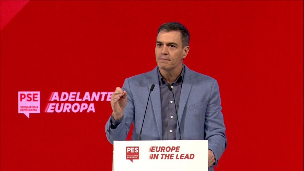 Pedro Sánchez: &quot;Gobernaré cuatro años más para todos los españoles&quot;