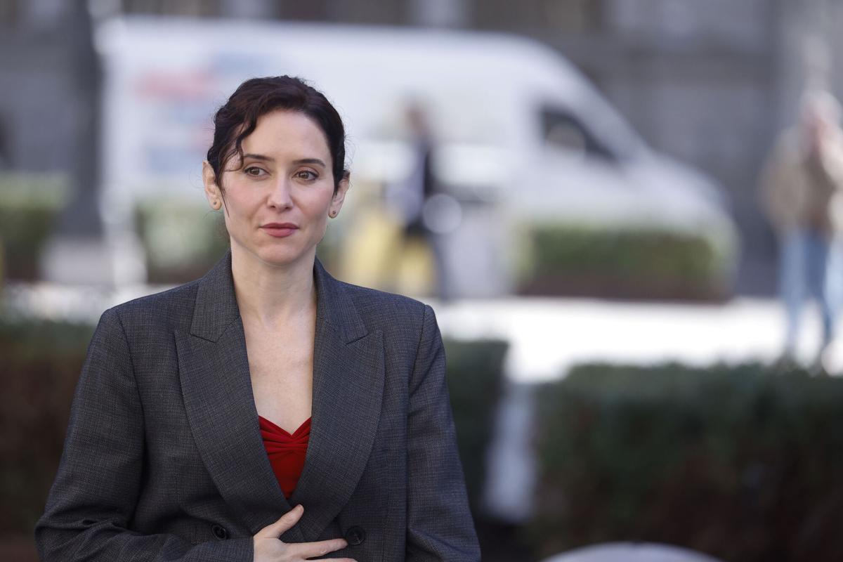 La presidenta de la Comunidad de Madrid, Isabel Díaz Ayuso.