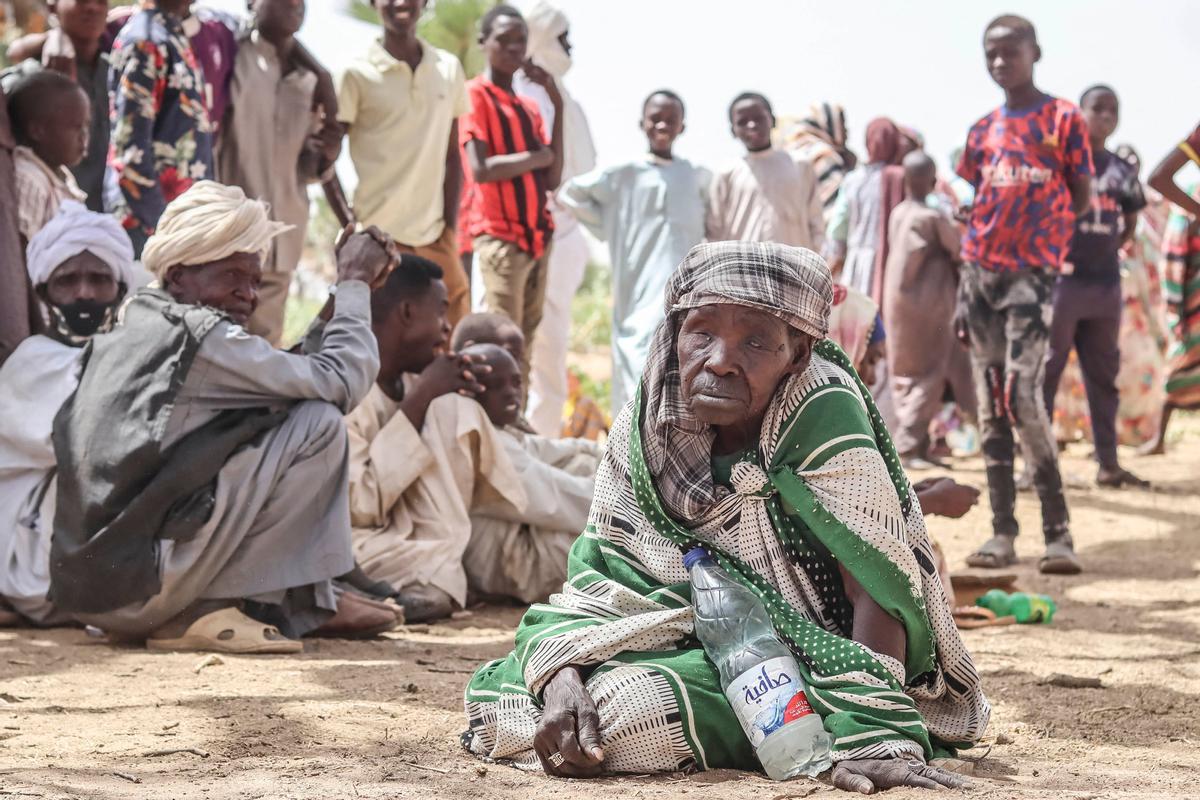 Éxodo de refugiados sudaneses hacia El Chad