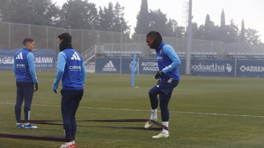Así ha sido el primer entrenamiento del Real Zaragoza tras las vacaciones de Navidad