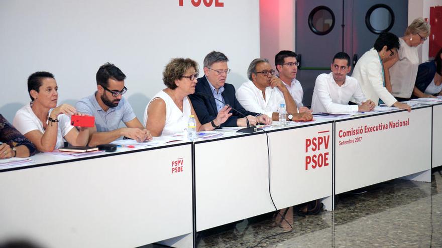 La Ejecutiva del PSPV ratifica a Mata como síndic