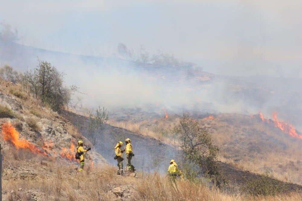 Se declara un incendio en Los Asperones