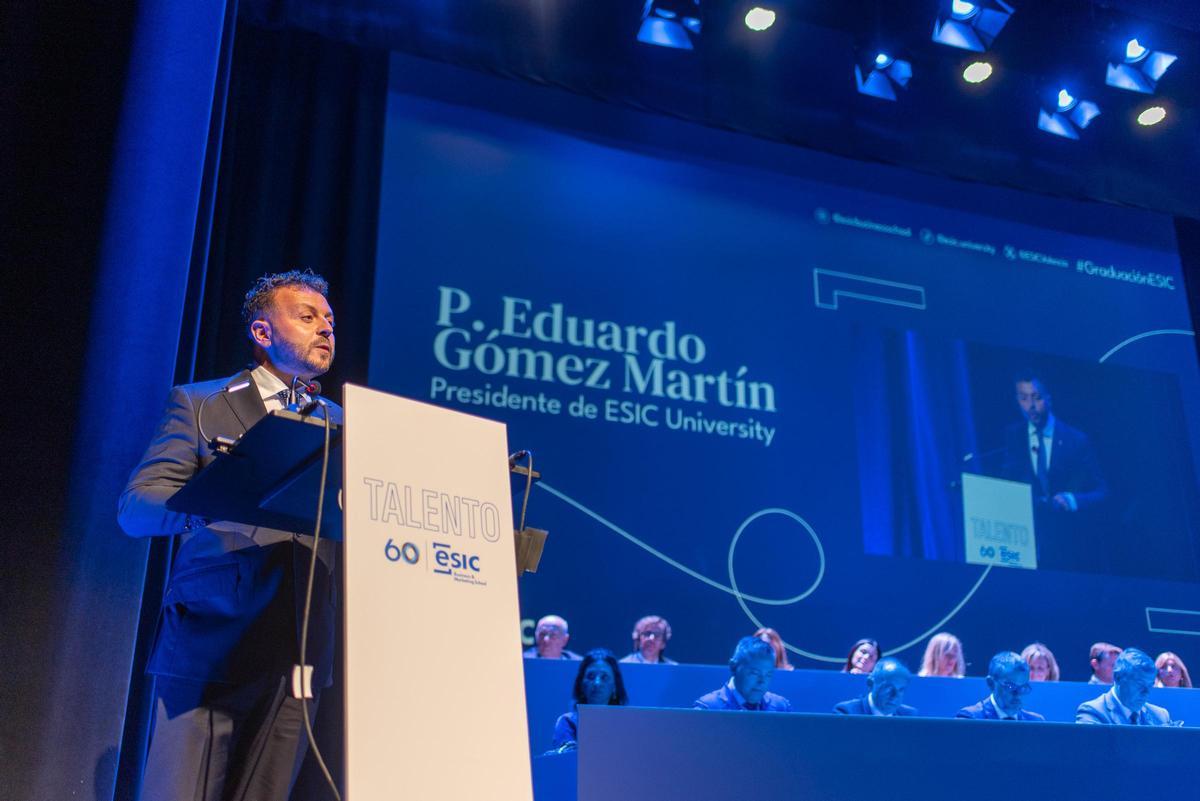 Padre Eduardo Gómez Martín, presidente de ESIC University.