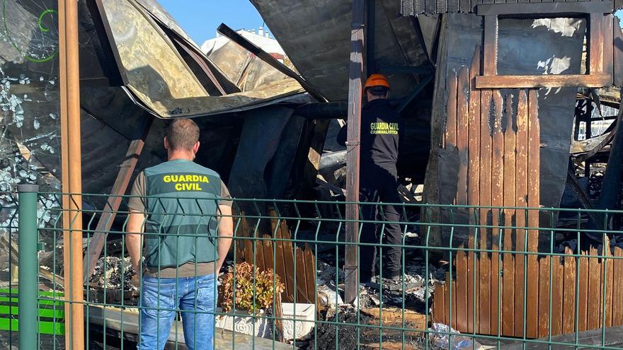 La Guardia Civil concluye la inspección del incendio y el puerto moañés aspiraba a la ‘Q de Calidad Turística&#039;