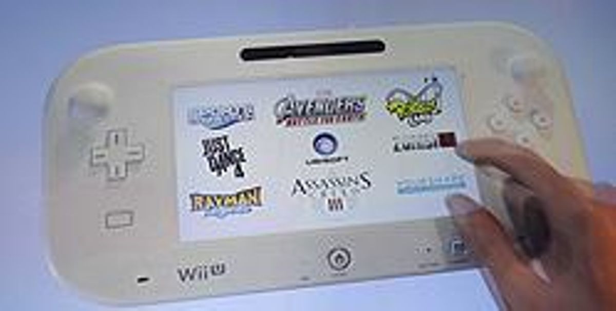 El primer anunci de la Wii U.