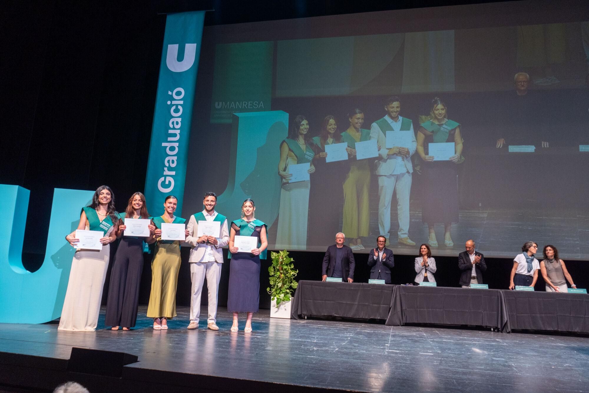Acte de graduació del grau de Fisioteràpia de la UManresa