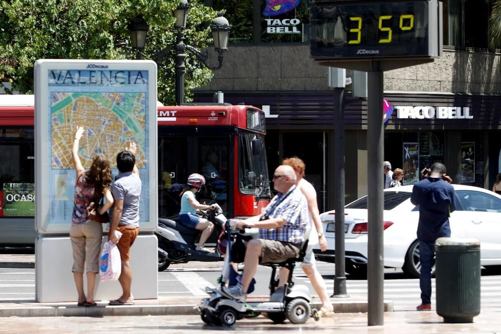 Valencia supera los 30 grados