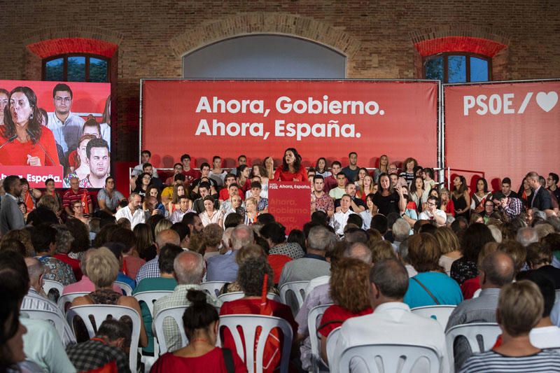 Mitin de Pedro Sánchez en València