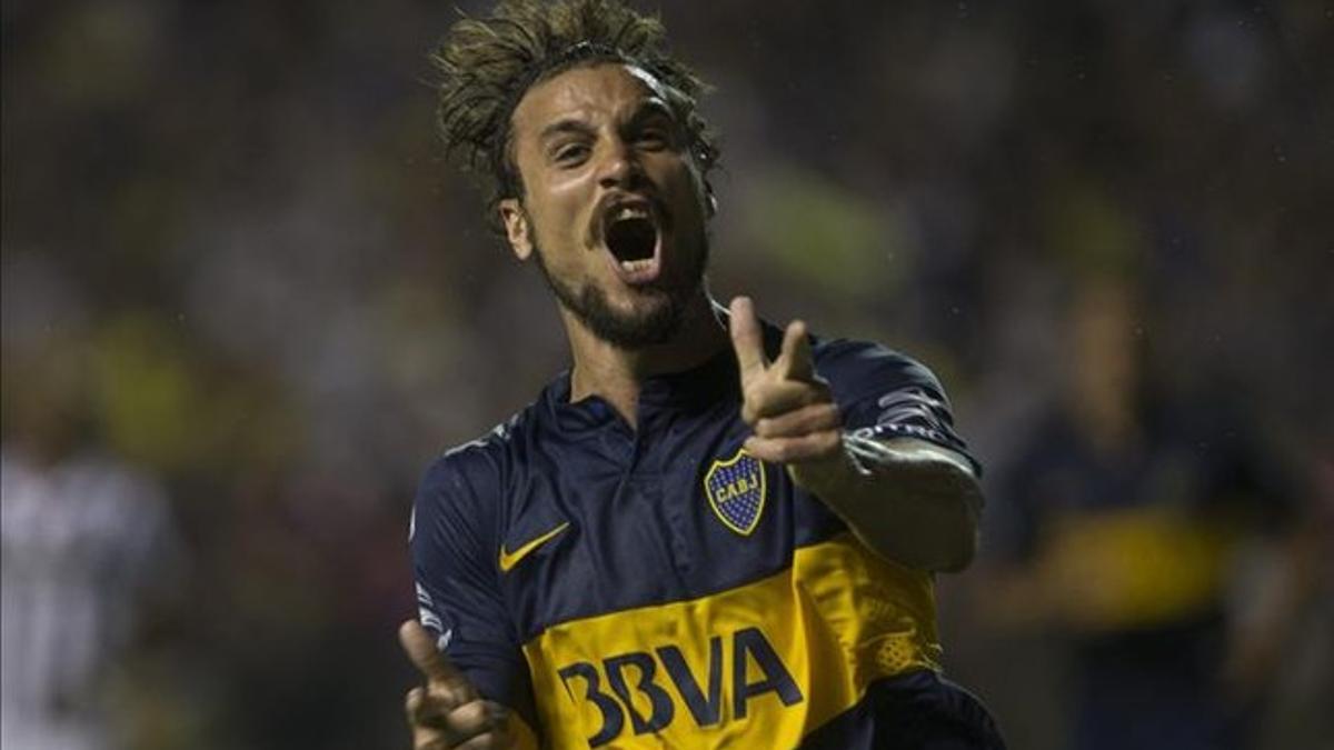 Osvaldo ha jugado en Boca Juniors durante el primer semestre de 2015