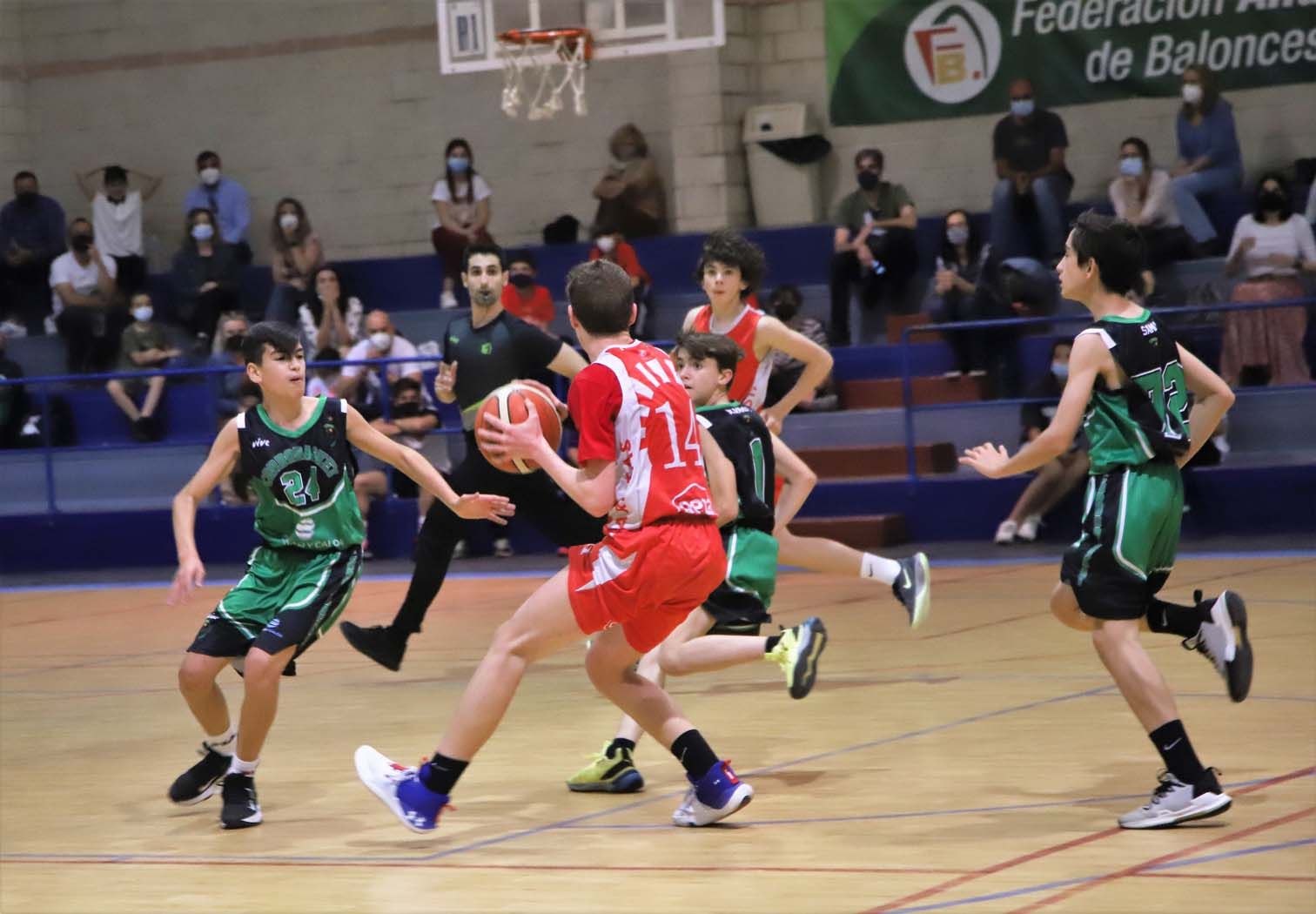 Maristas-Cordobasket final por el título provincial infantil masculino de baloncesto