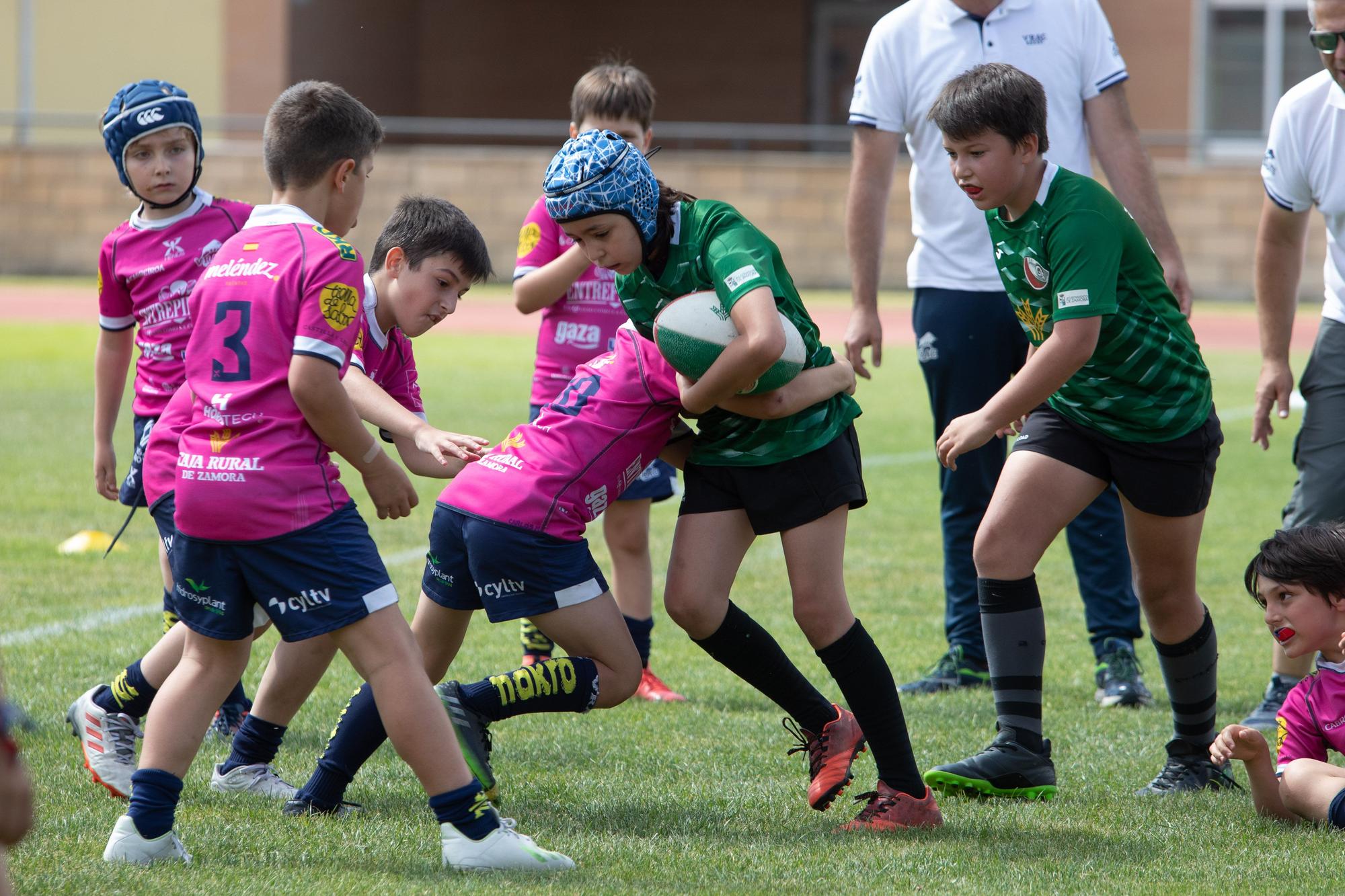 La cantera del Zamora Rugby Club exhibe músculo ante Las Leonas